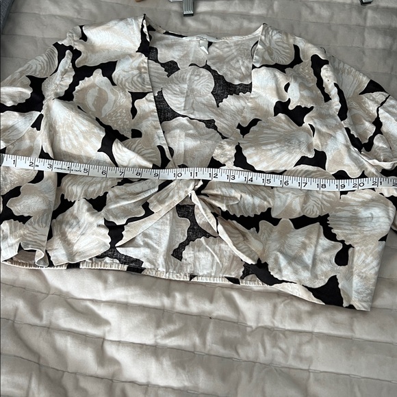 Linen Cotton blend top and skirt - Picture 9 of 10